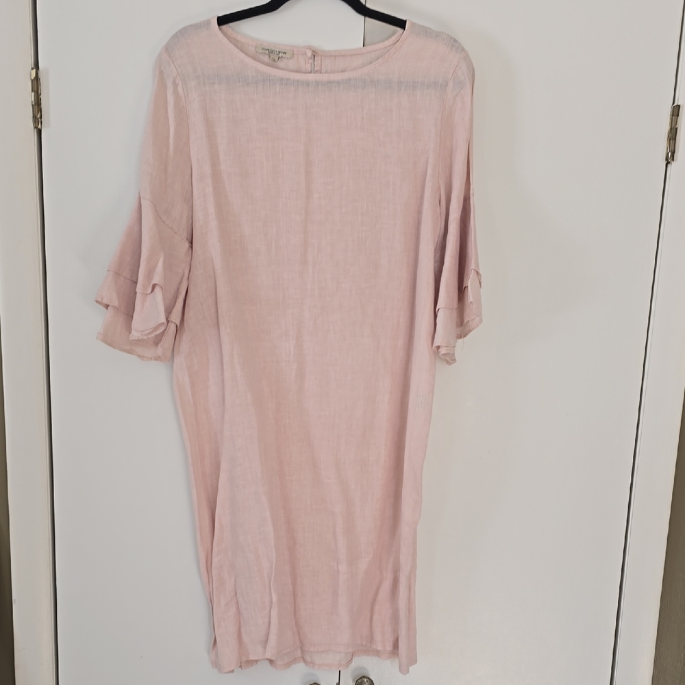 Francesca Bettini Linen Shift Dress, Size M